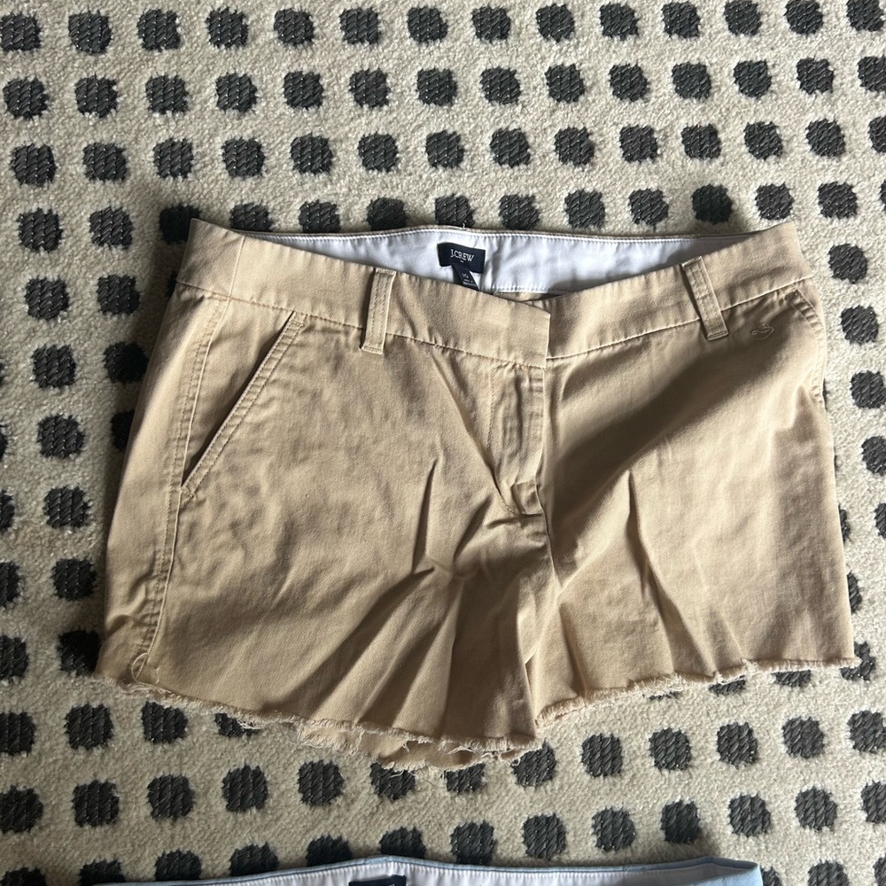 J. Crew Women's Beige Cargo Shorts